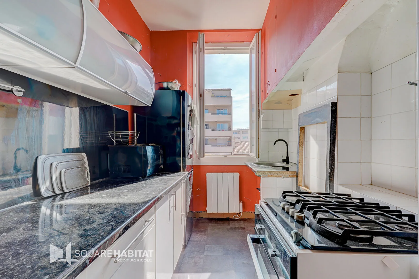 Appartement T2 Marseille avec vue imprenable dans le quartier des Chutes-Lavie 