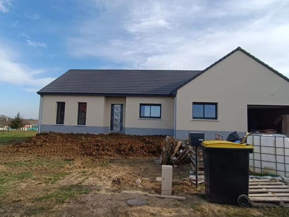 Pavillon moderne 3 chambres à Saint-Ouen-du-Breuil avec terrain de 850 m², conforme RE 2020