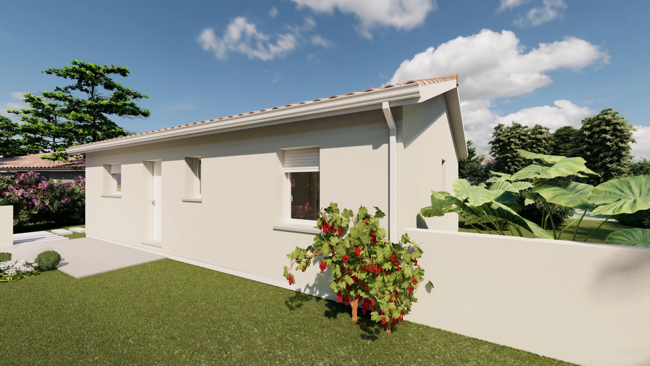 Maison Tokyo de 66 m² avec 2 chambres à Bergerac - Immobilier neuf à prix accessible 