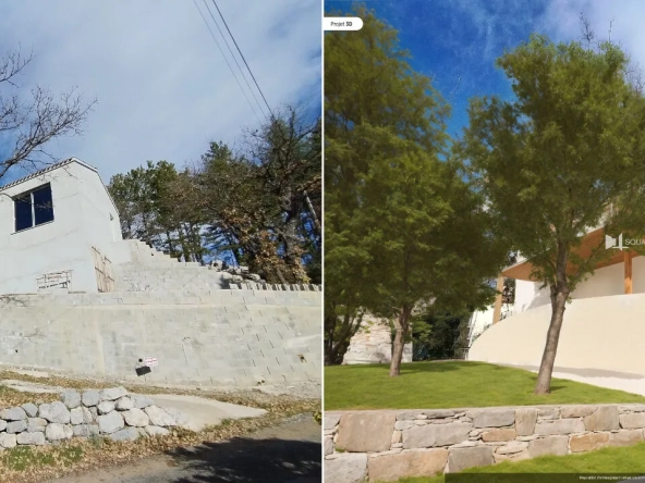 Opportunité rare : maison à aménager avec vue dominante à Laragne
