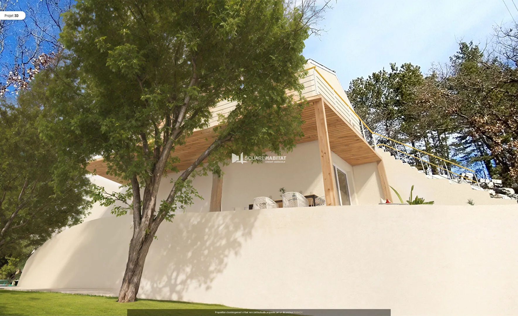 Opportunité rare : maison à aménager avec vue dominante à Laragne 