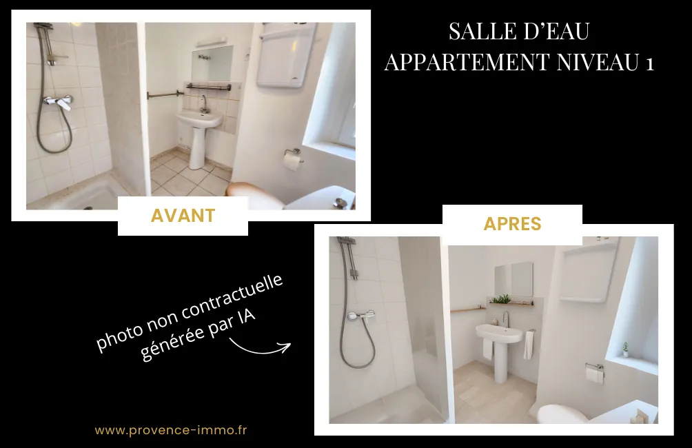Maison de village à Châteauredon (04) avec deux appartements et grand potentiel 