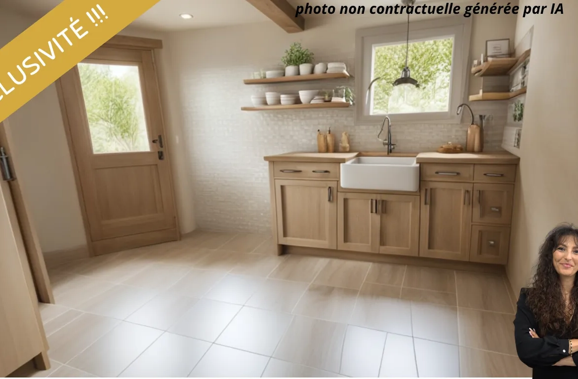 Maison de village à Châteauredon (04) avec deux appartements et grand potentiel 