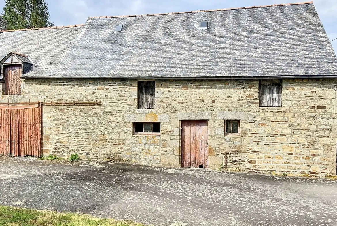 Charmante maison de campagne à rénover à Tremblay, 75 m² avec grand terrain 