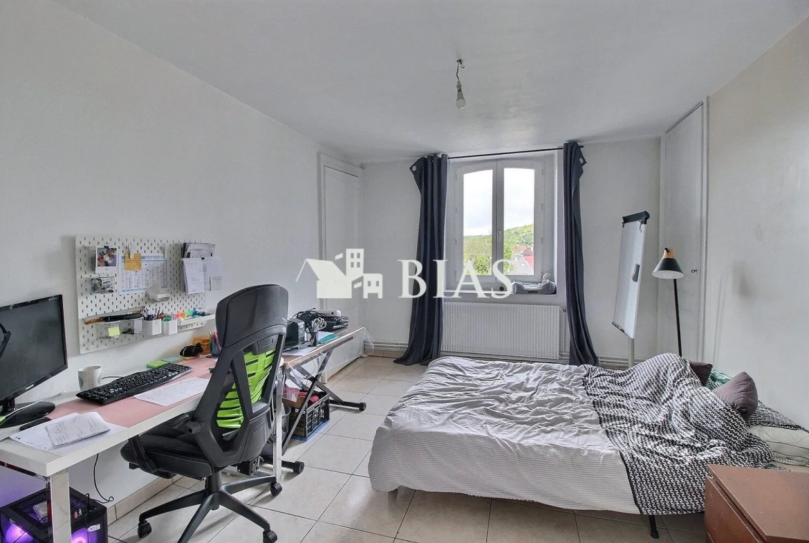 Achat Appartement T3 Lumineux avec Parking à Elbeuf 