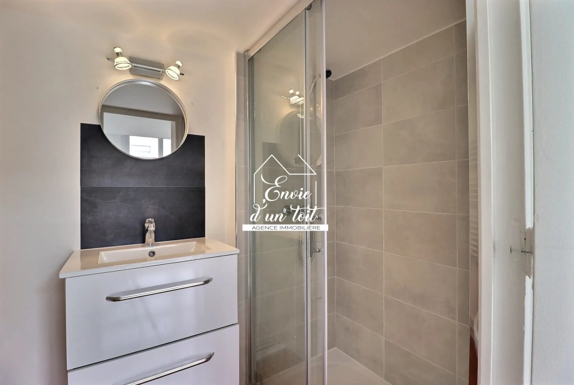 Appartement en duplex rénové avec cave dans le centre de Rouen 