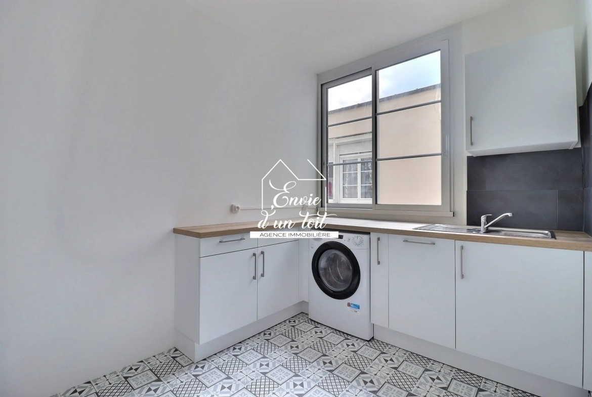 Appartement en duplex rénové avec cave dans le centre de Rouen 