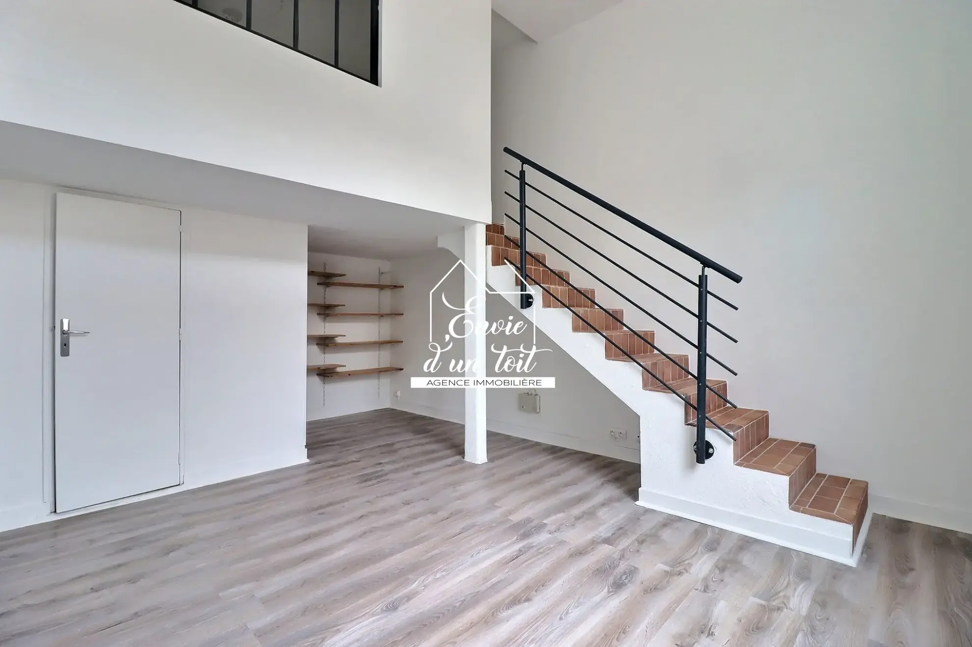 Appartement en duplex rénové avec cave dans le centre de Rouen 