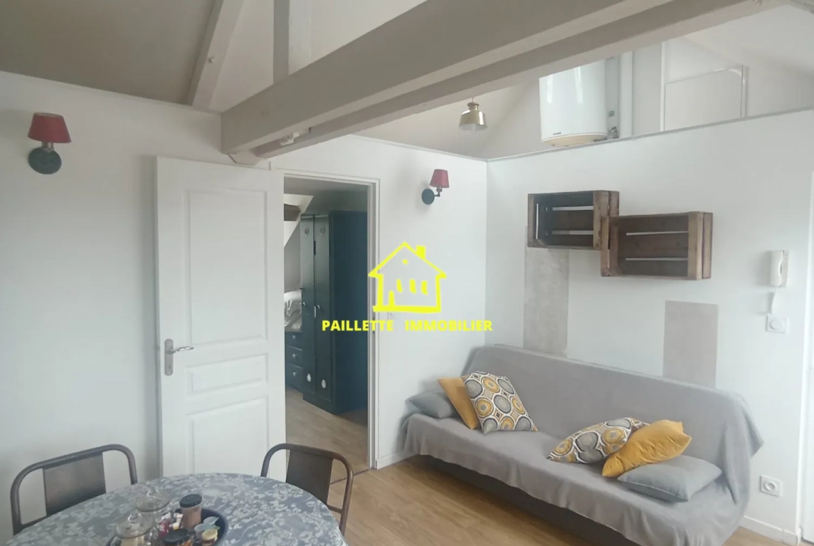 Appartement T2 à Honfleur de 26,90 m² avec vue dégagée et rénové 