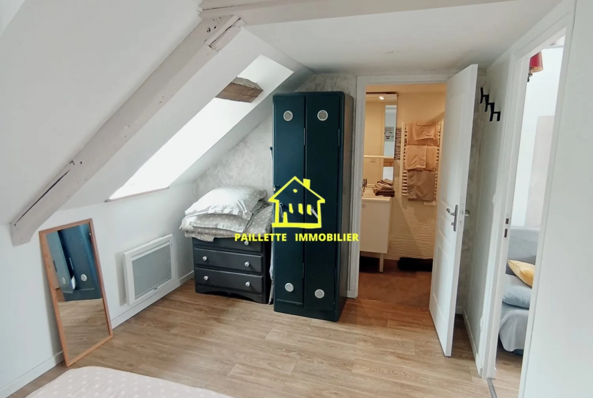 Appartement T2 à Honfleur de 26,90 m² avec vue dégagée et rénové 