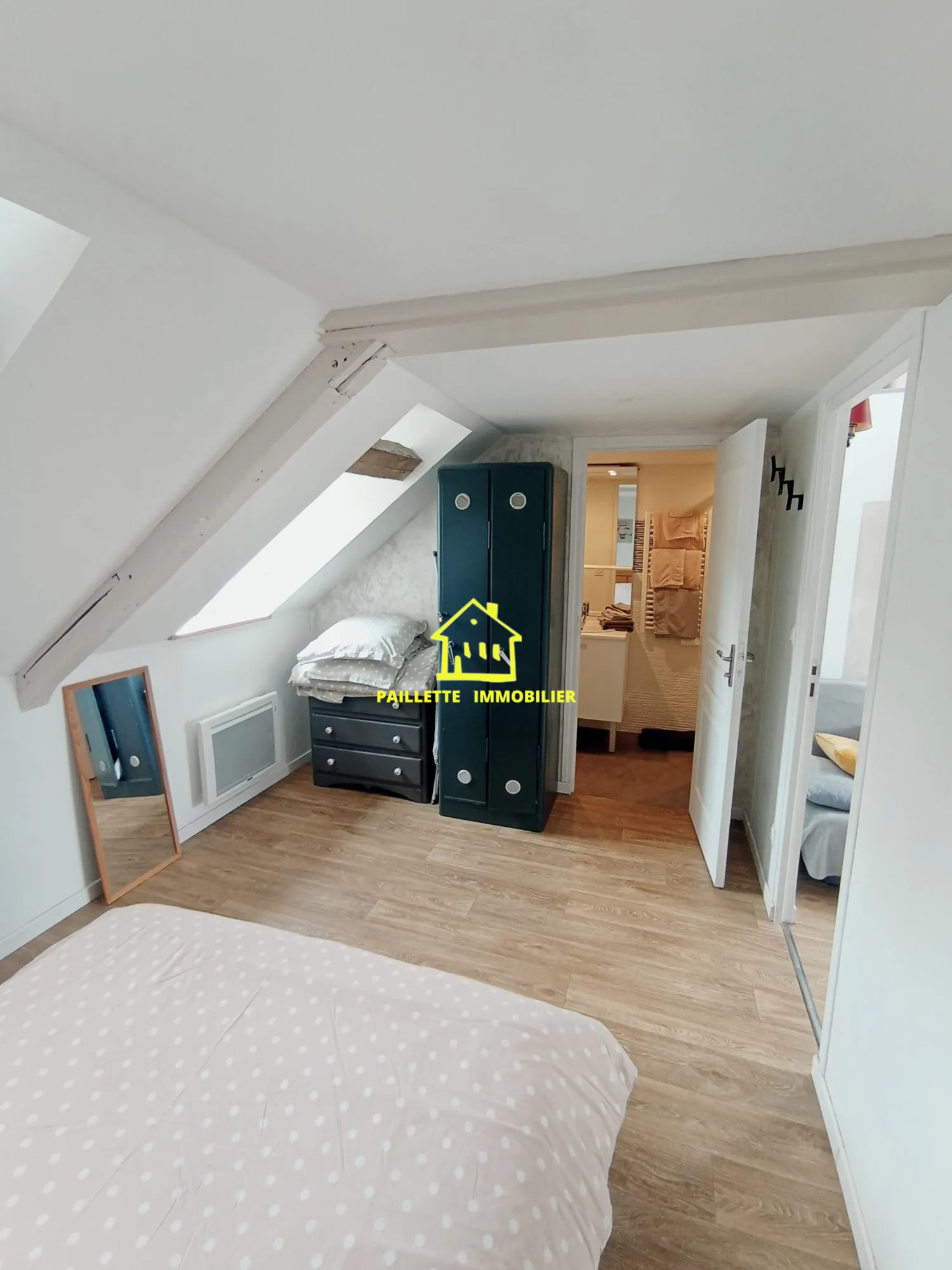 Appartement T2 à Honfleur de 26,90 m² avec vue dégagée et rénové 