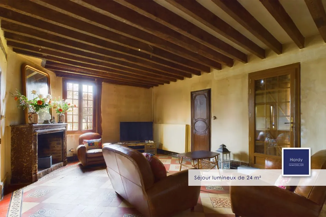 Maison à rénover de 180 m² à Auneuil avec 4 chambres et grand jardin 