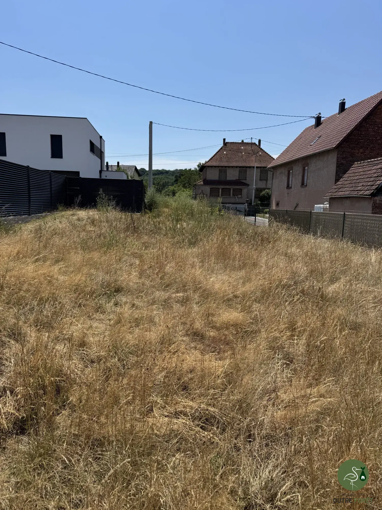 terrain en seconde ligne  Terrain à bâtir à Gundershoffen proche de la zone commerciale, permis déjà obtenu 