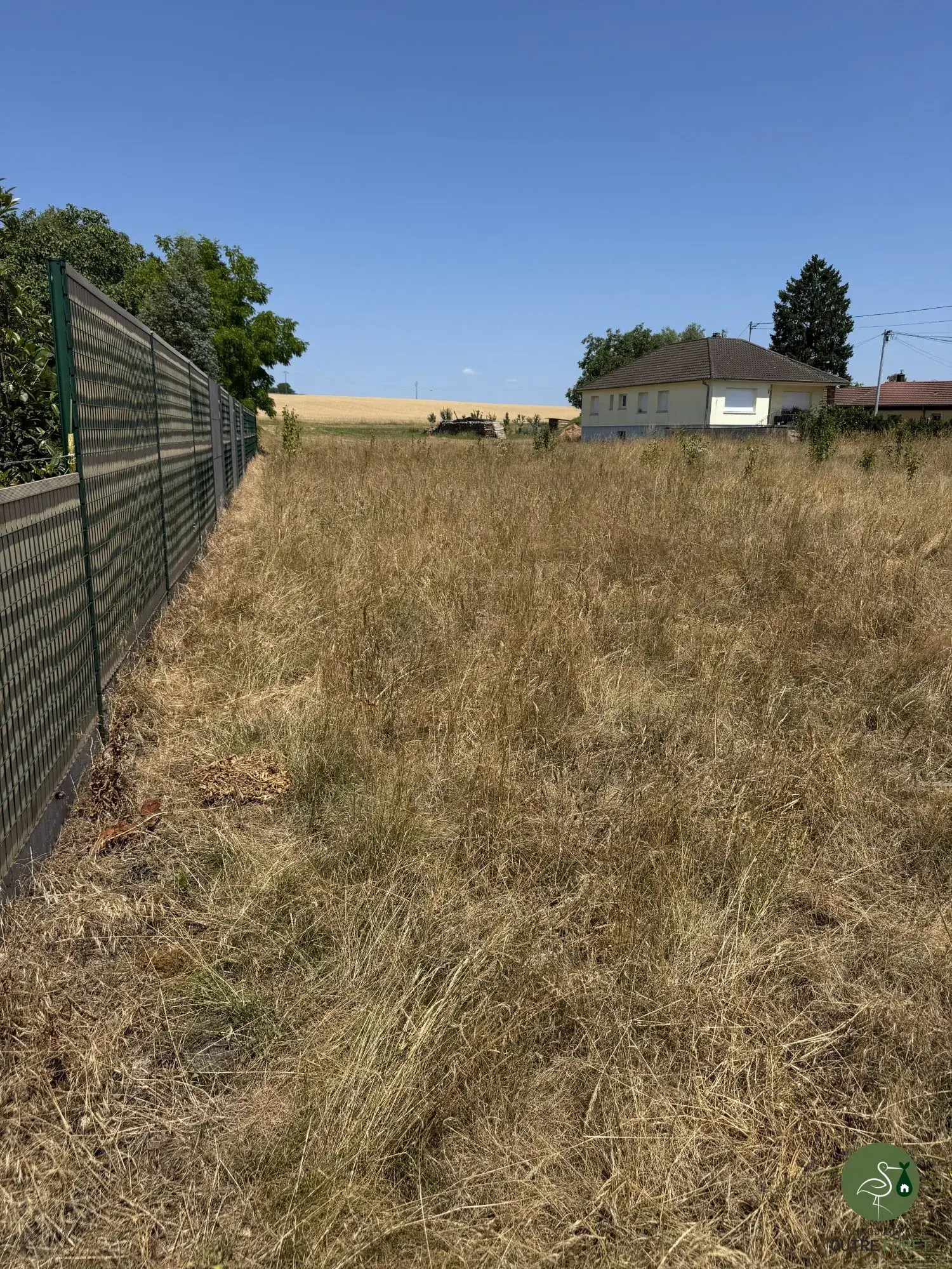 Terrain à bâtir à Gundershoffen proche de la zone commerciale, permis déjà obtenu 