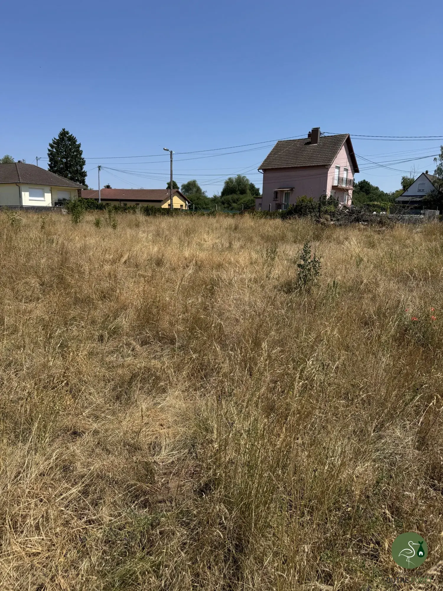 Terrain à bâtir à Gundershoffen proche de la zone commerciale, permis déjà obtenu 