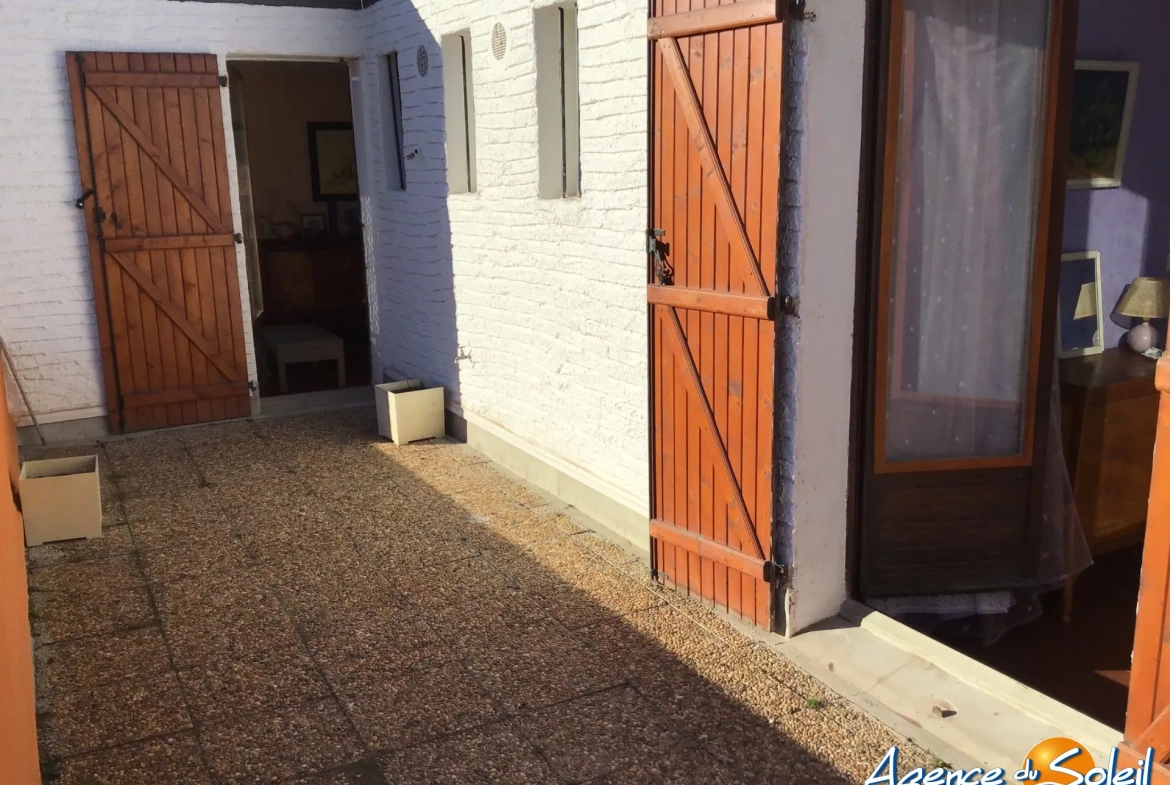 Appartement T3 avec grande terrasse au Barcarès, proche plage – Idéal vacances ou résidence principale 