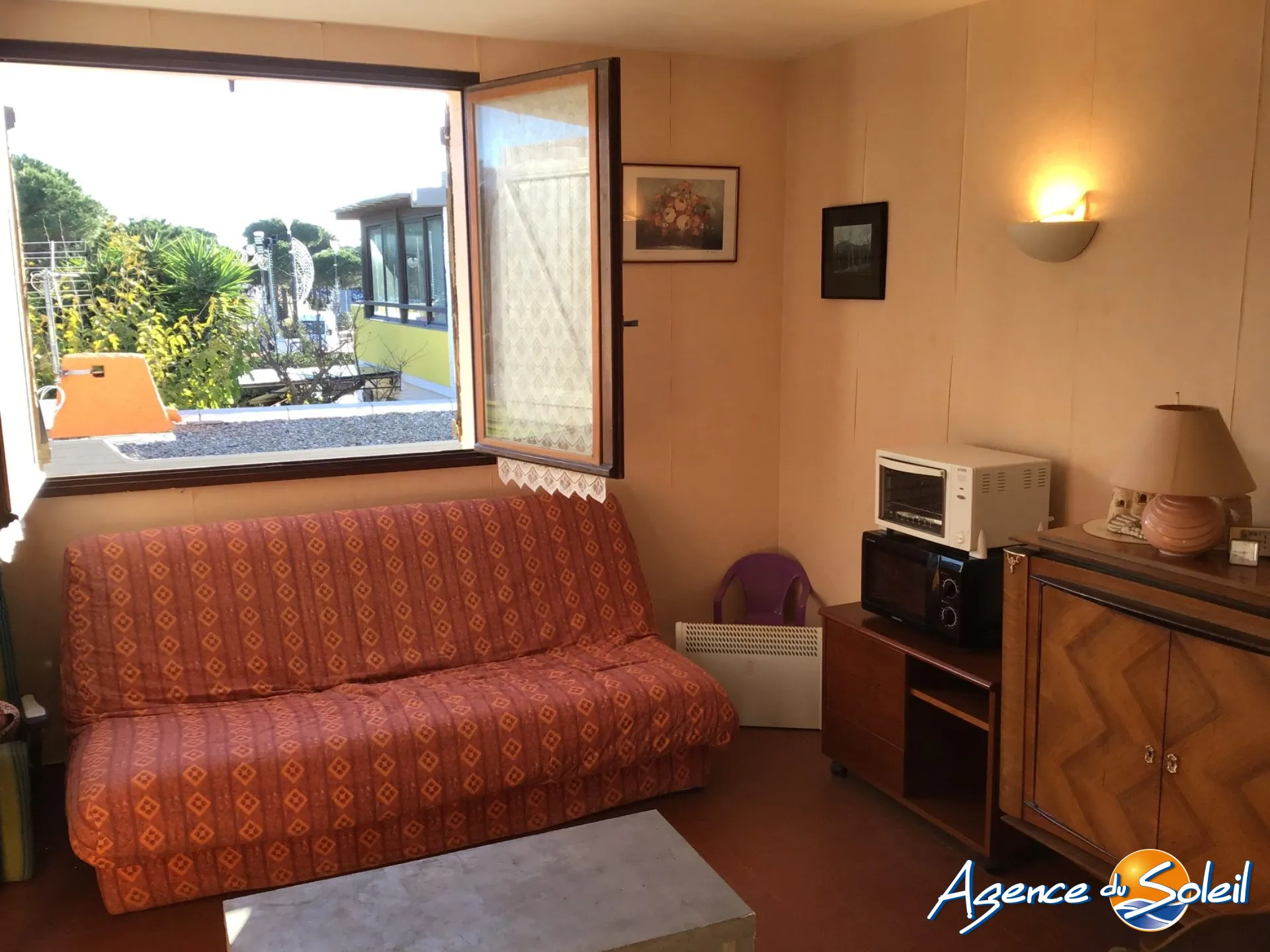 Appartement T3 avec grande terrasse au Barcarès, proche plage – Idéal vacances ou résidence principale 