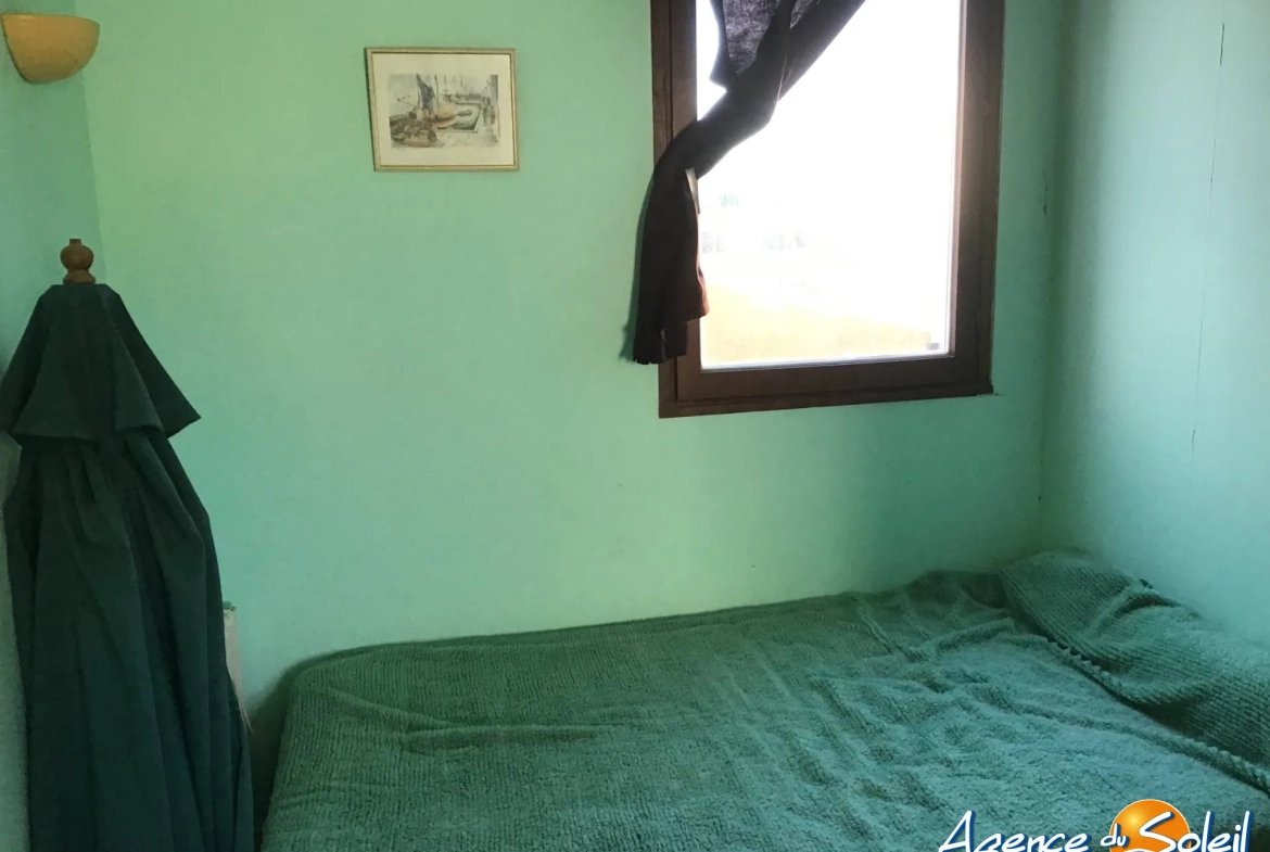 Appartement T3 avec grande terrasse au Barcarès, proche plage – Idéal vacances ou résidence principale 