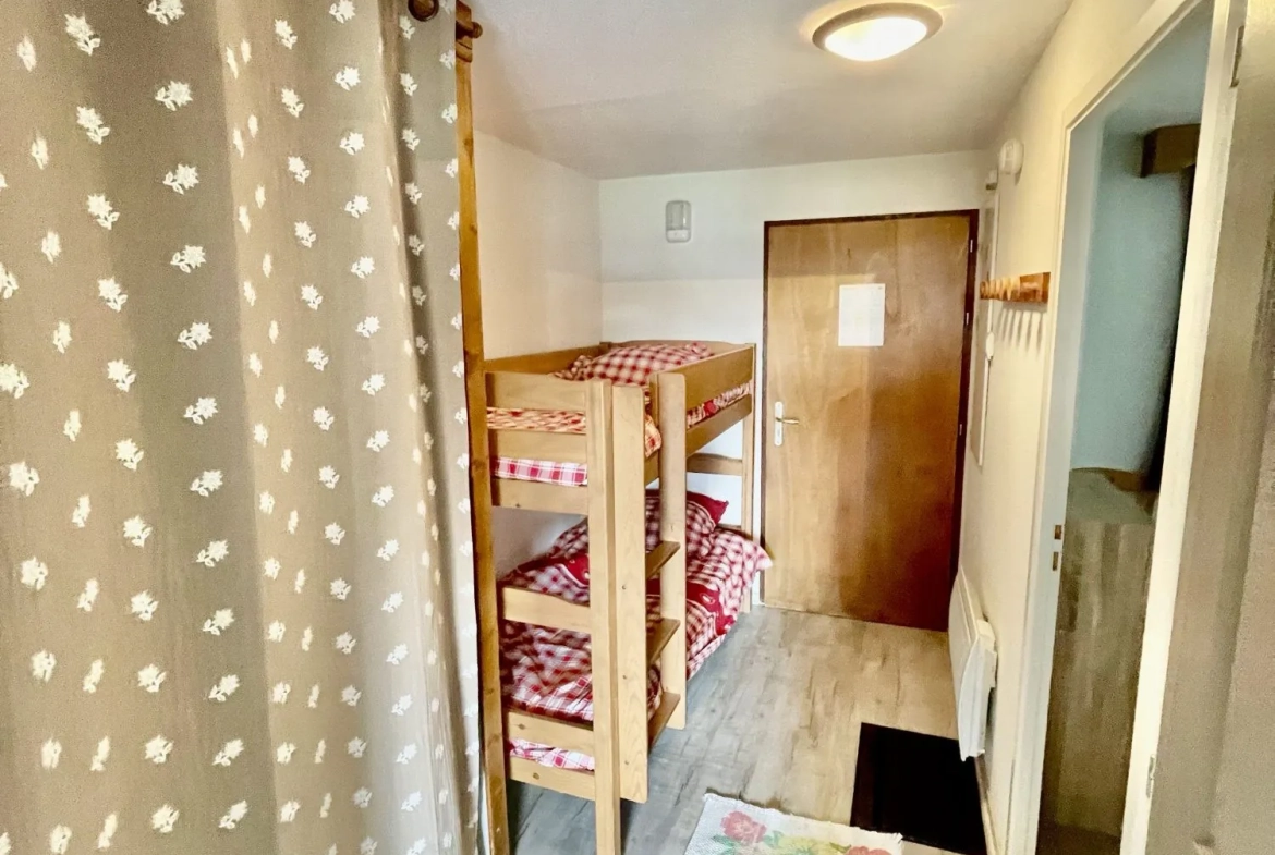 Bel appartement 2 pièces avec vue panoramique à Dévoluy 