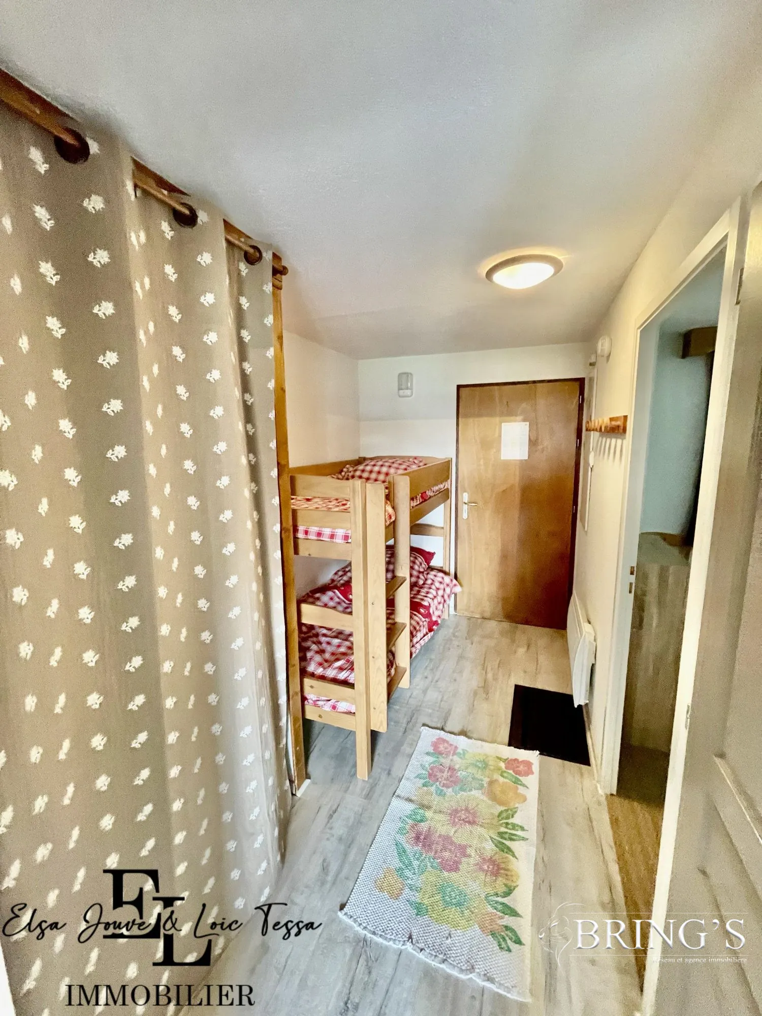 Bel appartement 2 pièces avec vue panoramique à Dévoluy 