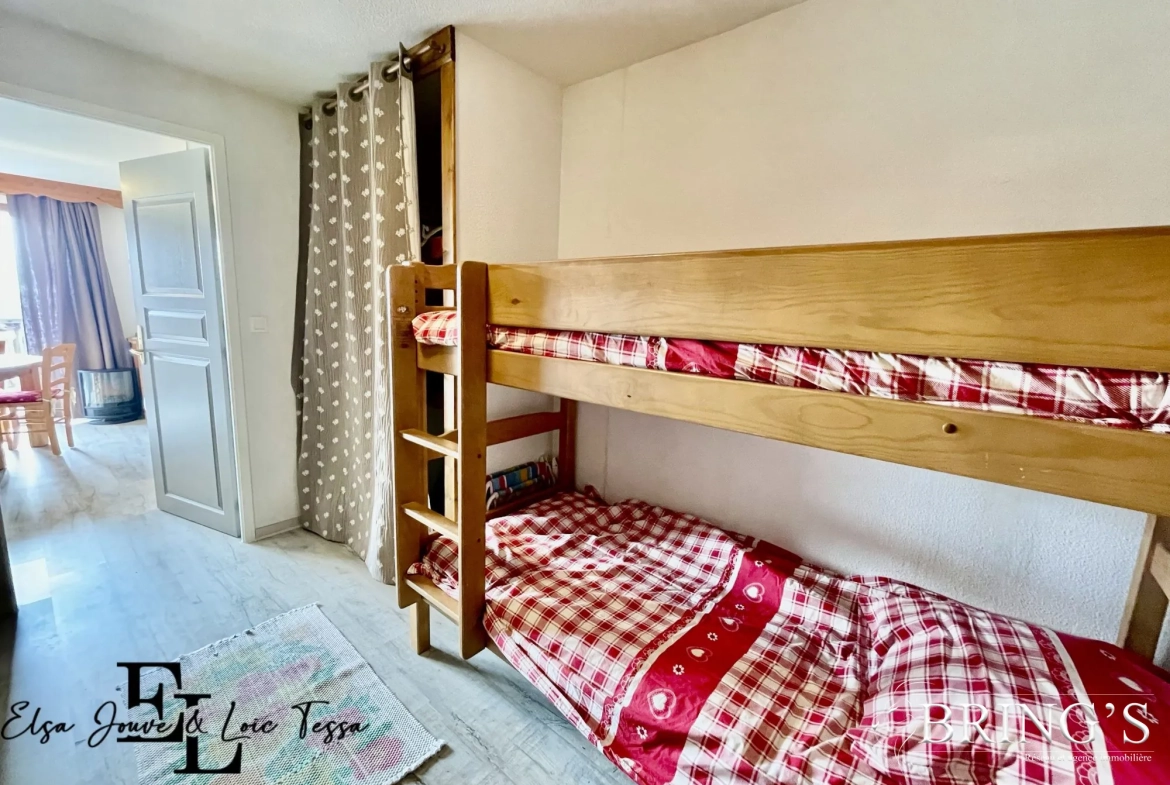 Bel appartement 2 pièces avec vue panoramique à Dévoluy 