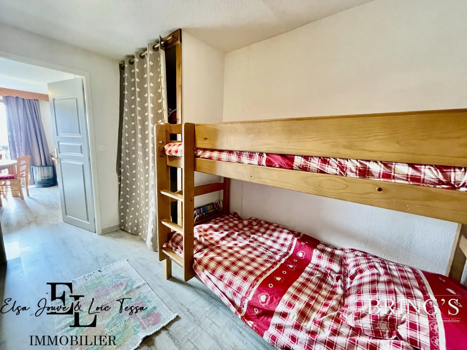 Bel appartement 2 pièces avec vue panoramique à Dévoluy 