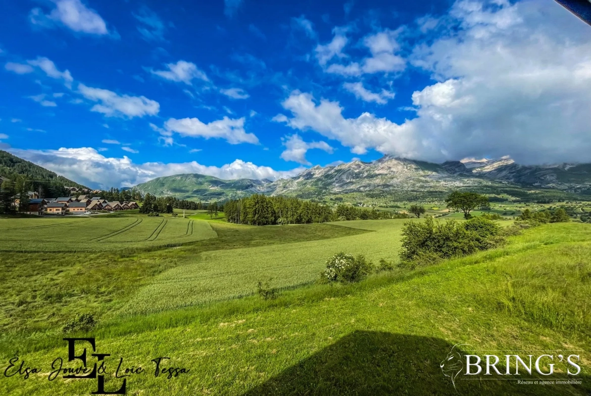 Bel appartement 2 pièces avec vue panoramique à Dévoluy 