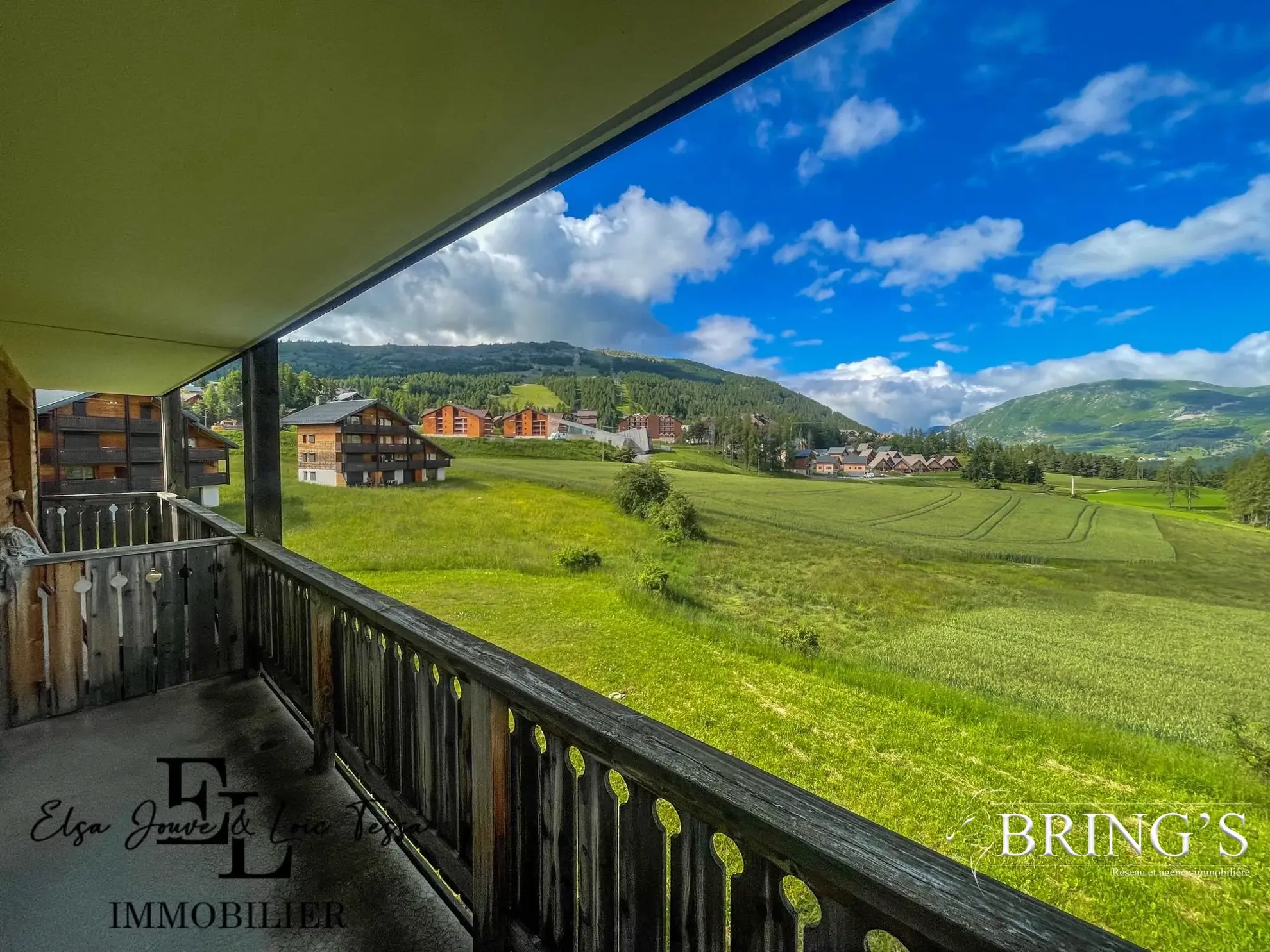 Bel appartement 2 pièces avec vue panoramique à Dévoluy 