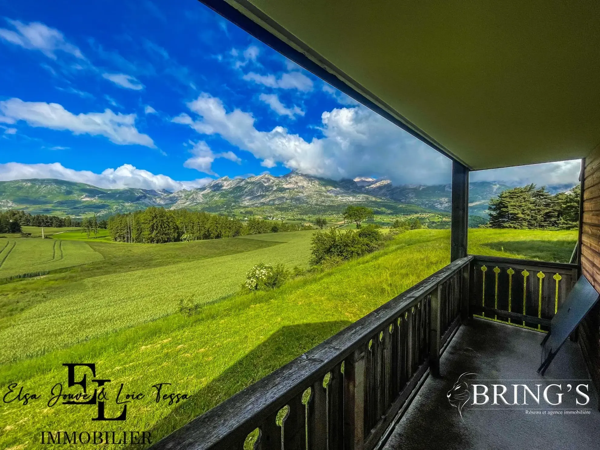 Bel appartement 2 pièces avec vue panoramique à Dévoluy 