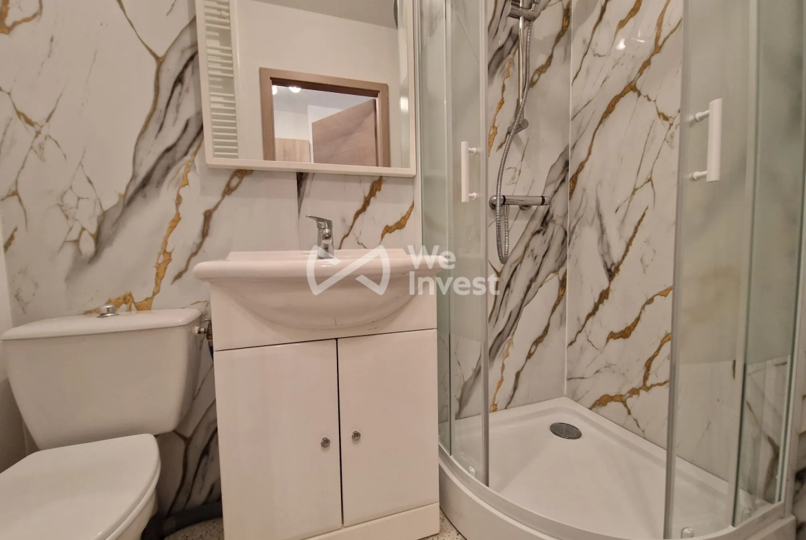 Charmant appartement T1 rénové de 20m² à Jarville-la-Malgrange avec terrasse 