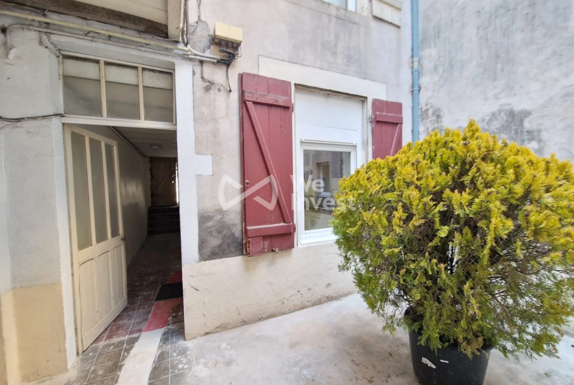 Charmant appartement T1 rénové de 20m² à Jarville-la-Malgrange avec terrasse 