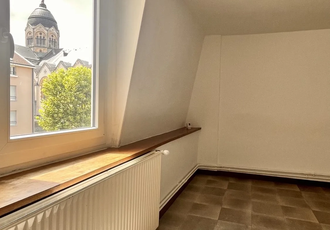 Appartement F2 avec vue sur le Sacré-Cœur à Nancy – Investissement et résidence 
