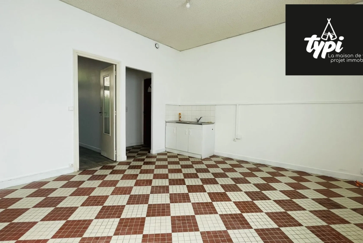 Vente appartement T2 avec jardin à Hennebont, 38 m² 