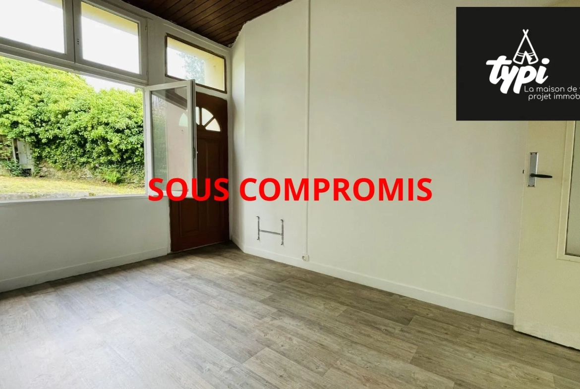 Vente appartement T2 avec jardin à Hennebont, 38 m² 