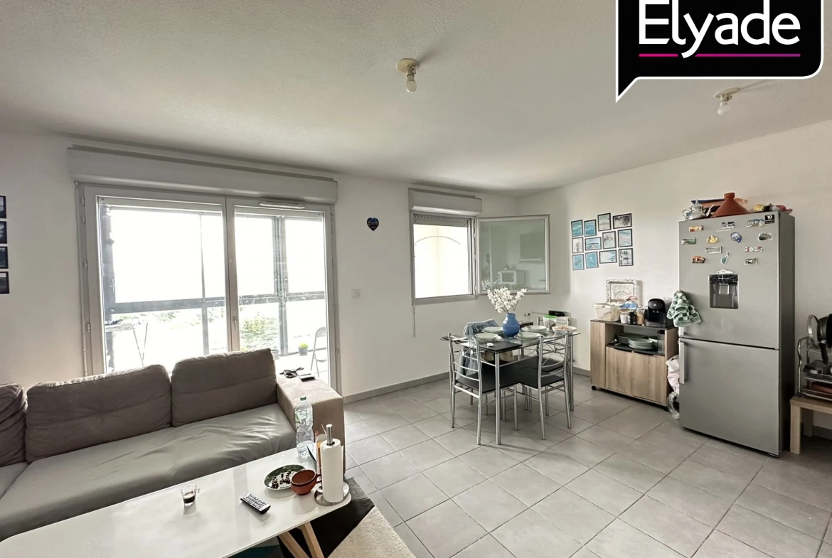 Appartement T3 de 63,65 m² à Toulouse Purpan avec loggia et parking 