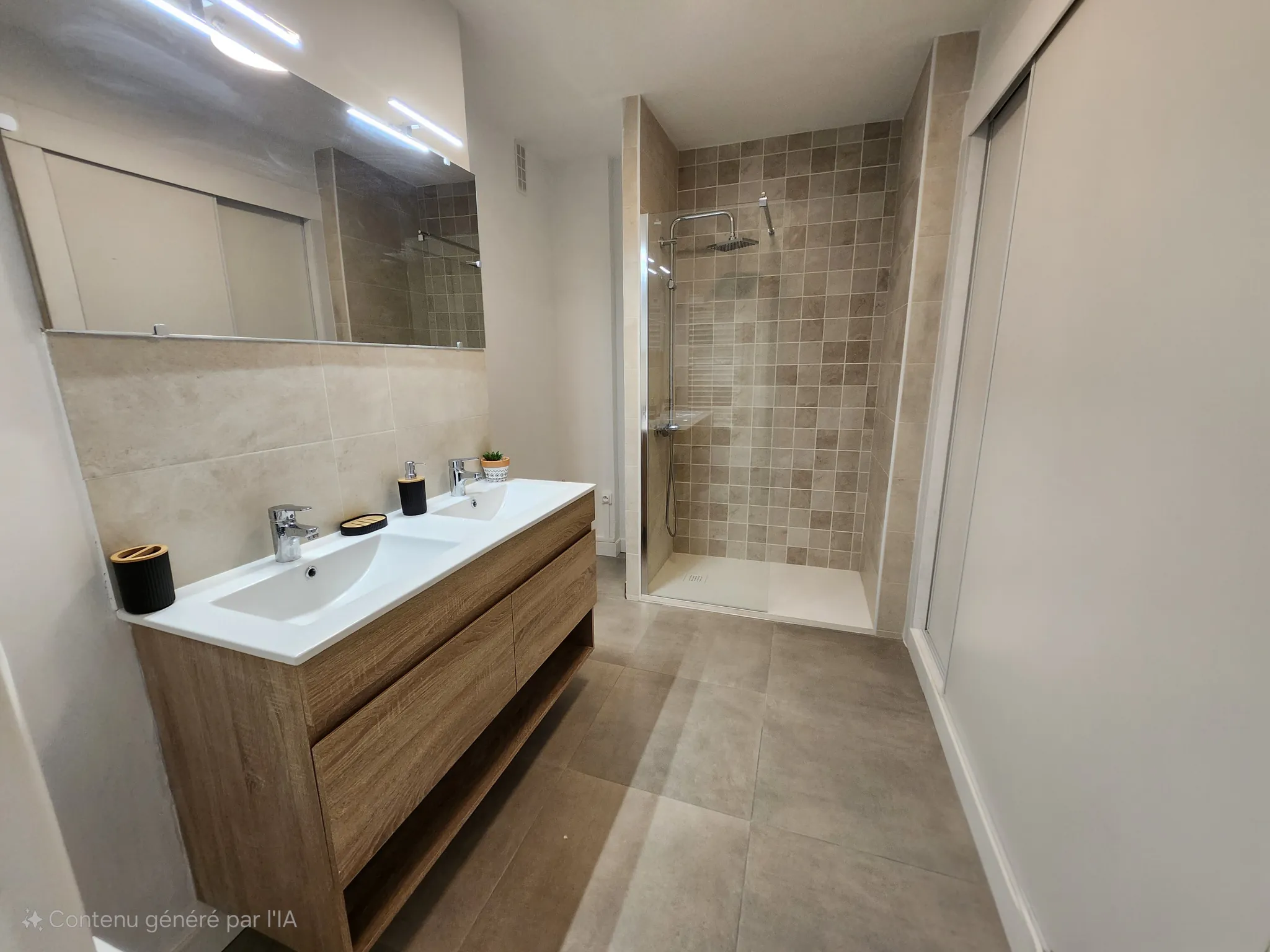 Appartement T3 rénové de 78 m2 avec balcon et cave à Digne-les-Bains centre-ville 