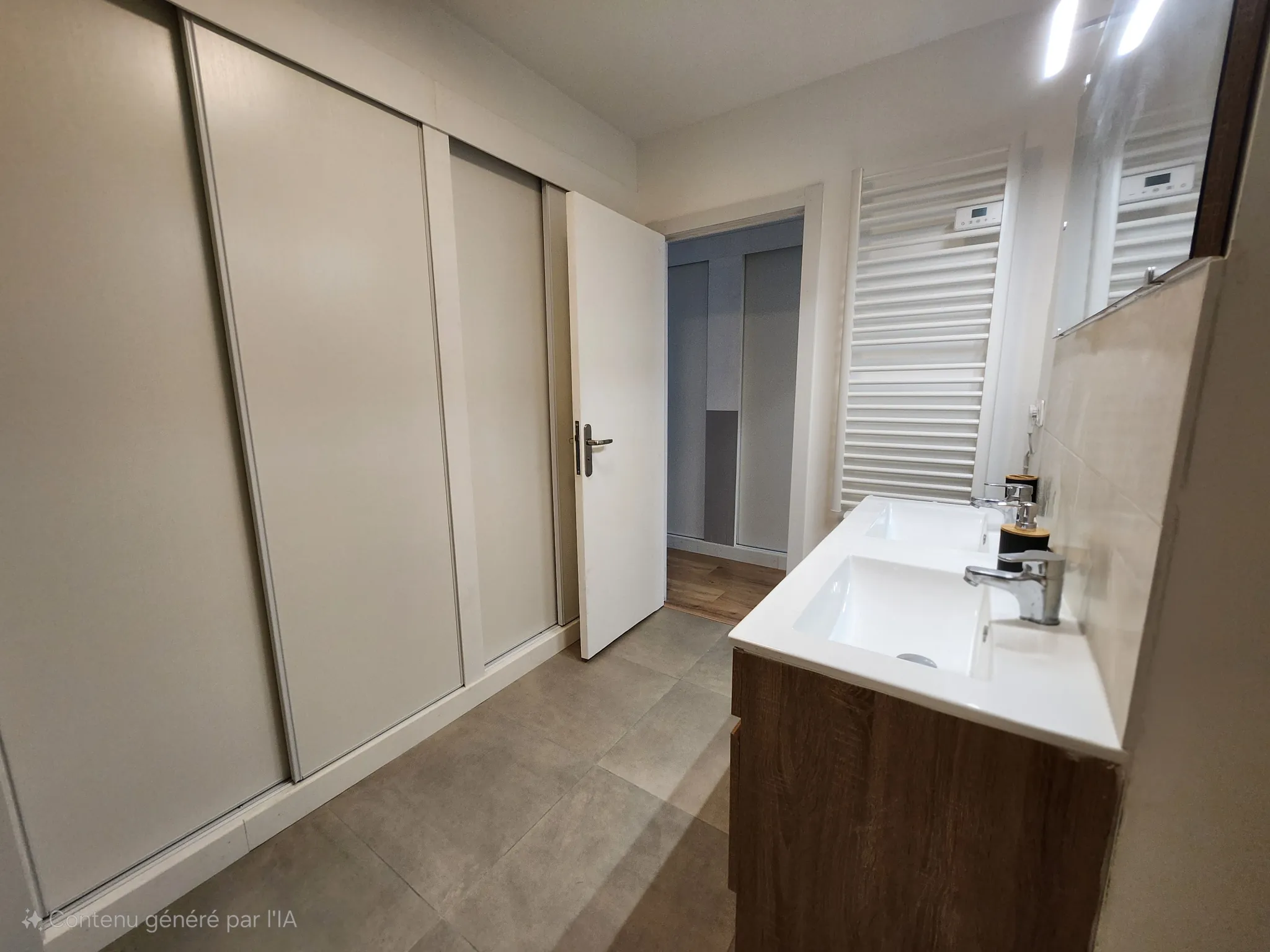 Appartement T3 rénové de 78 m2 avec balcon et cave à Digne-les-Bains centre-ville 