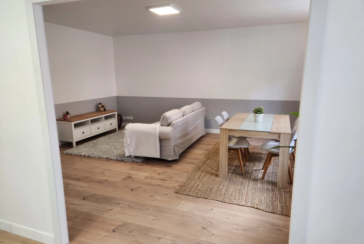 Appartement T3 rénové de 78 m2 avec balcon et cave à Digne-les-Bains centre-ville 