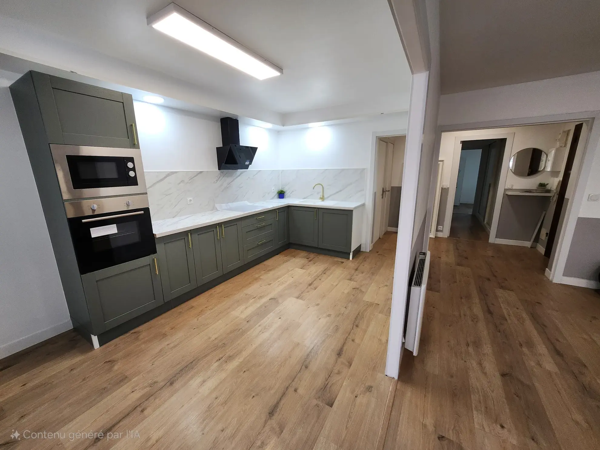 Appartement T3 rénové de 78 m2 avec balcon et cave à Digne-les-Bains centre-ville 