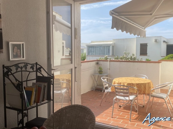Appartement T2 avec terrasse proche des plages et commerces au Barcares