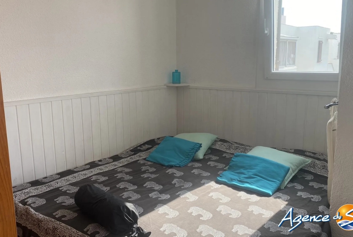 Appartement T2 avec terrasse proche des plages et commerces au Barcares 