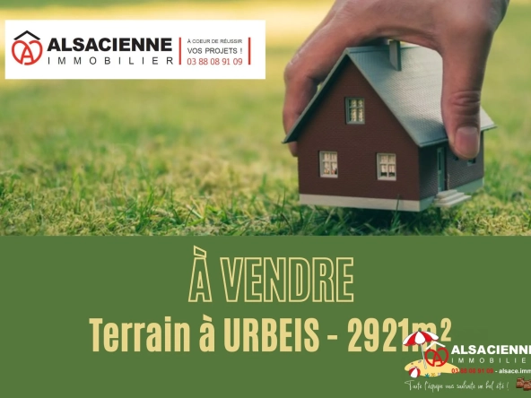 Terrain constructible à Urbeis dans la Vallée de Villé, parfait pour construire votre maison