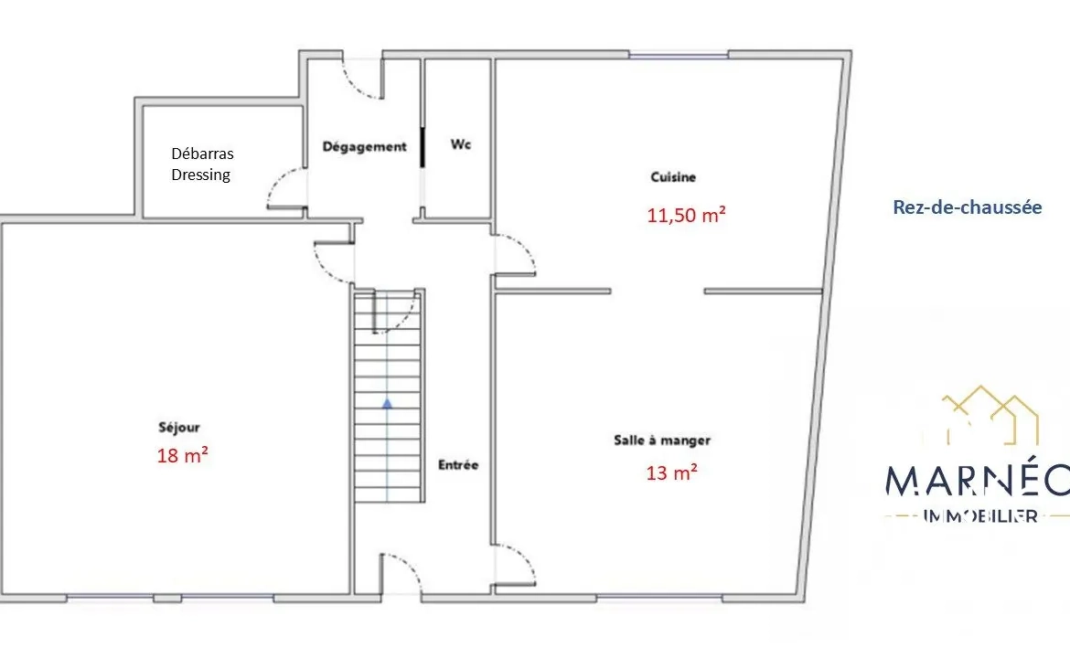 Maison familiale en briques de 120 m² à Châlons-en-Champagne, proche commodités 