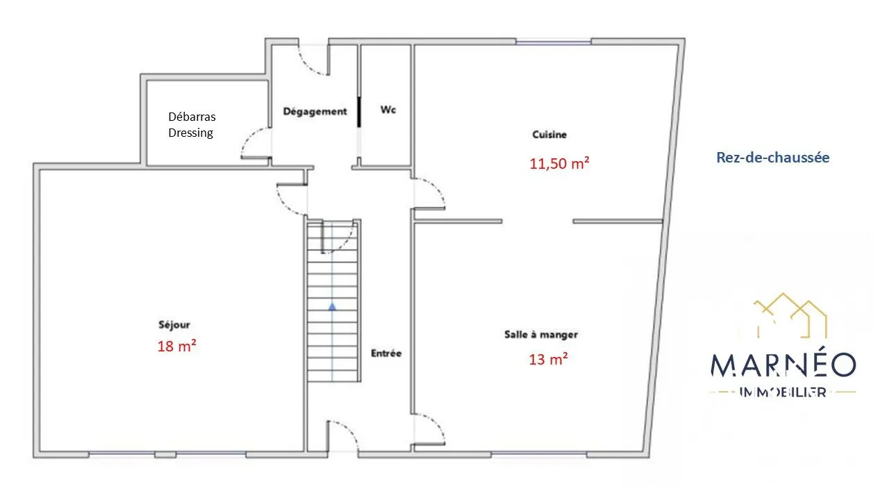 Maison familiale en briques de 120 m² à Châlons-en-Champagne, proche commodités 