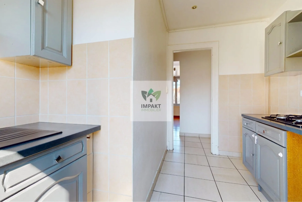 Charmant appartement T2/T3 à Belfort Quartier Brasse avec cave et jardin 