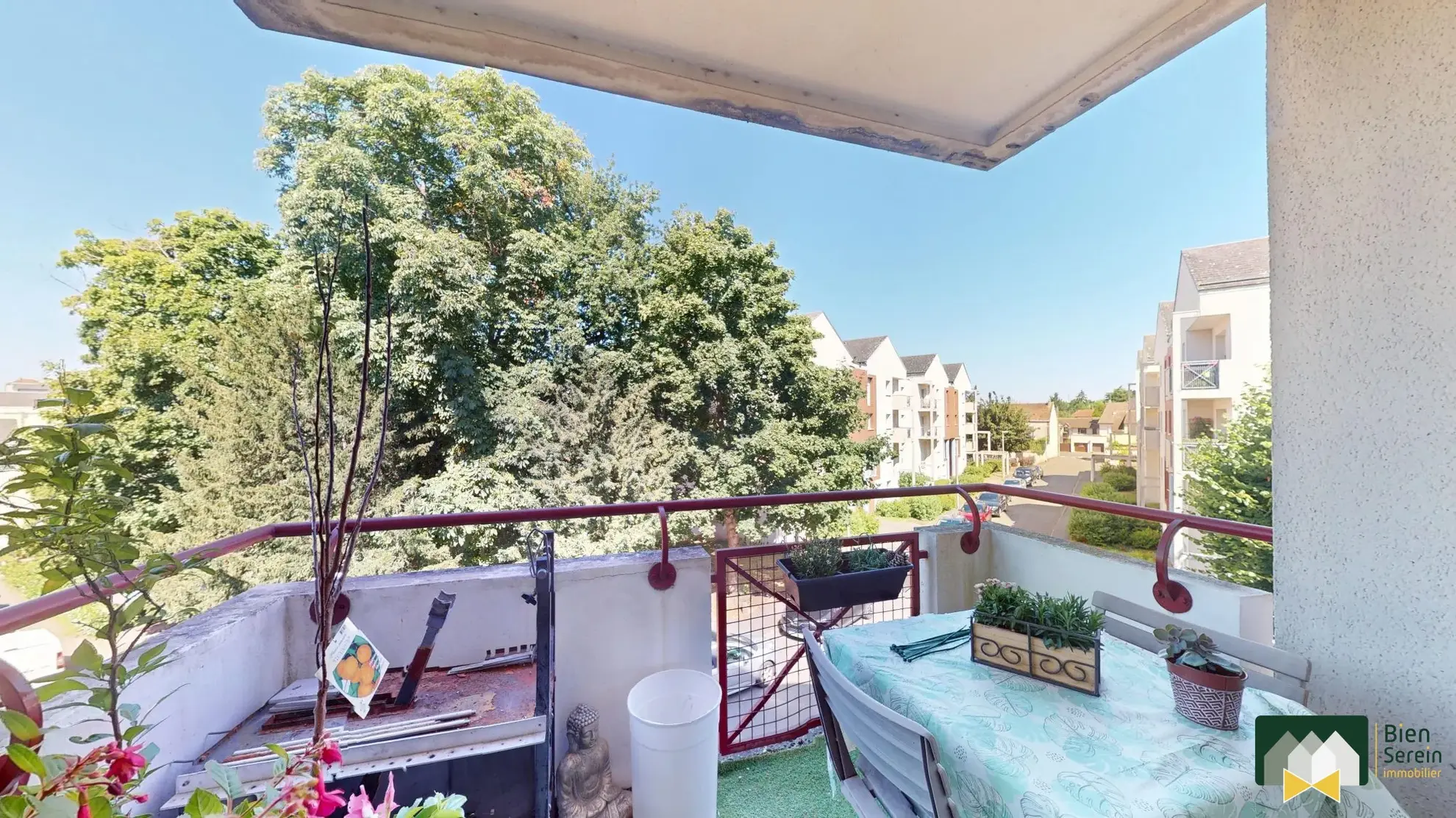 Appartement T3 lumineux avec balcon à Chartres - 72,92 m² 