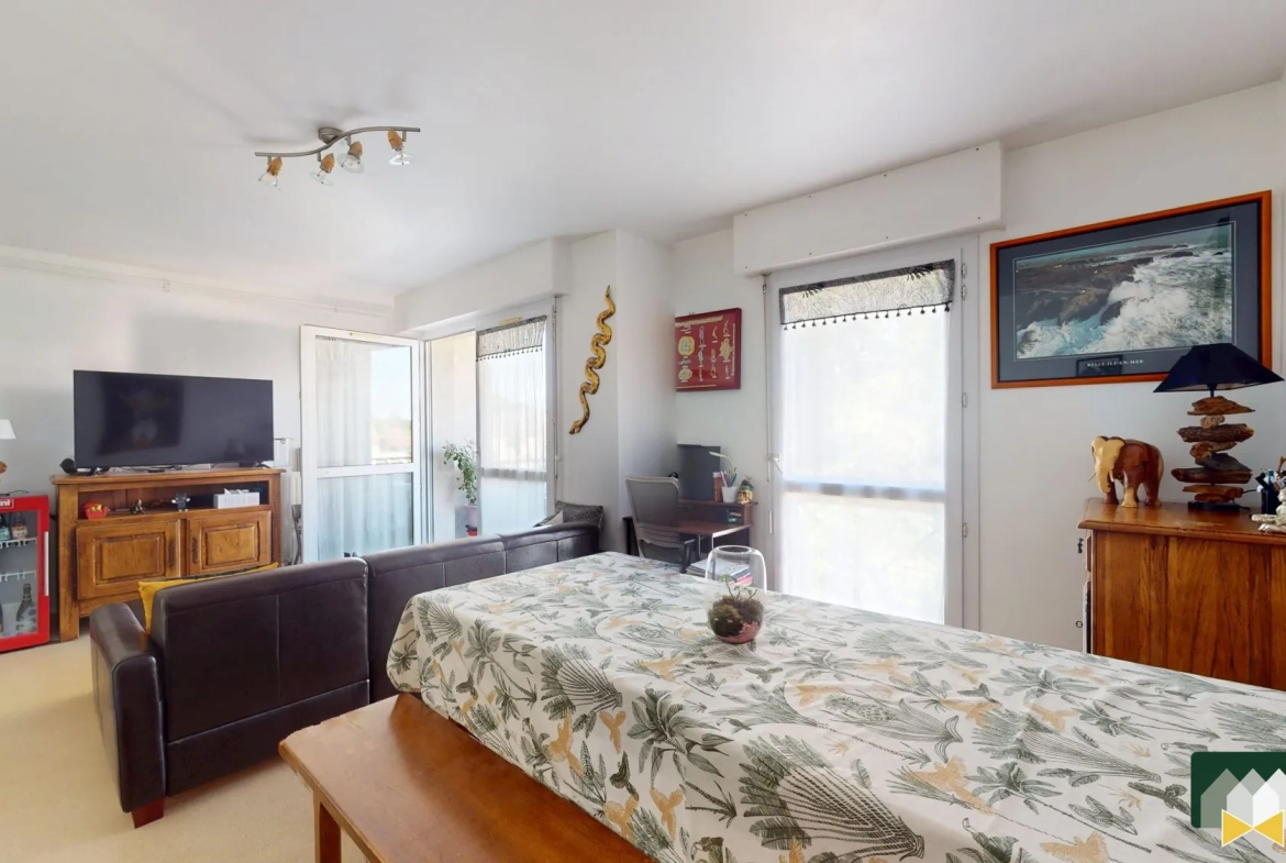 Appartement T3 lumineux avec balcon à Chartres - 72,92 m² 