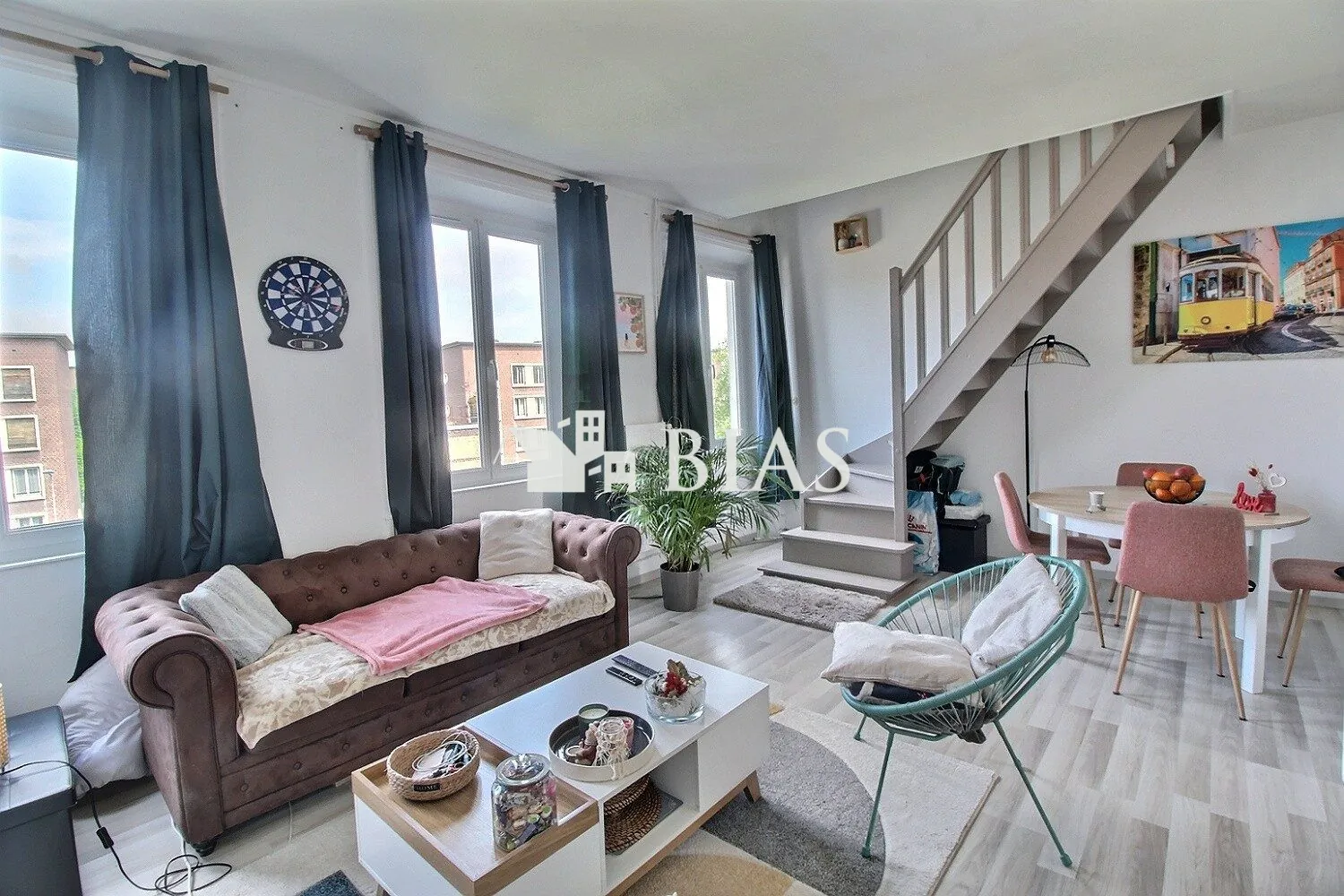 Charmant duplex de 63 m² à Sotteville-lès-Rouen en exclusivité 