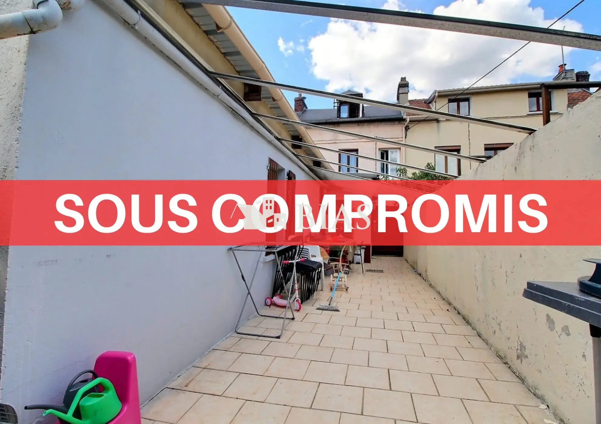 Maison 3 chambres avec bureau, terrasse et jardin à Deville-lès-Rouen 