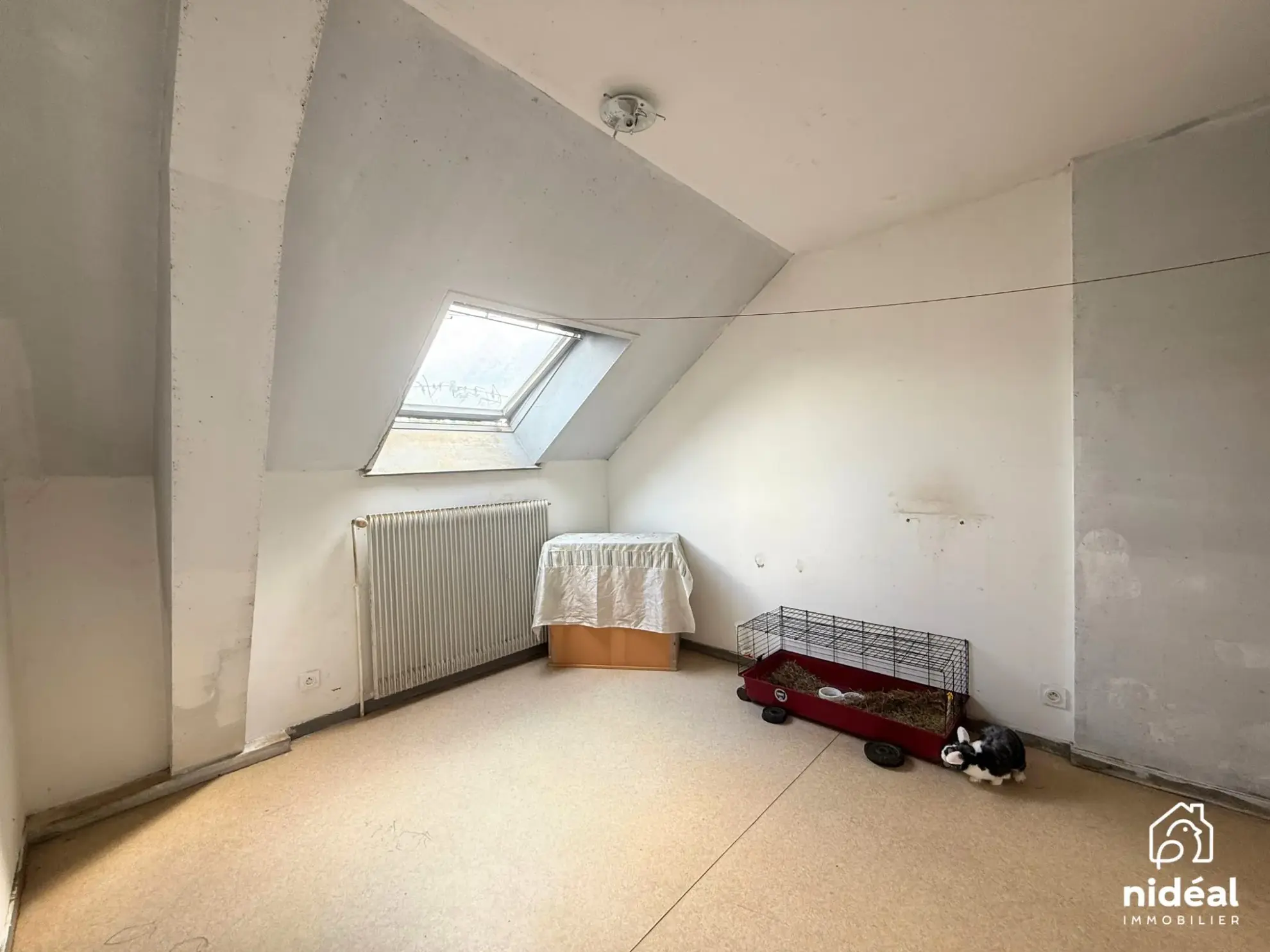 Immeuble de rapport à vendre à Jeumont avec deux lots et jardin 
